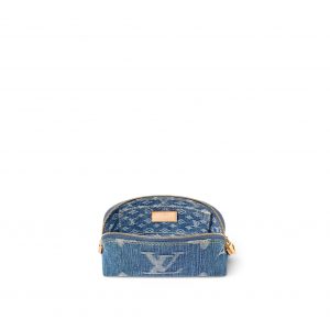 Louis Vuitton M24316 Pochette Cosmétique PM Denim Blue