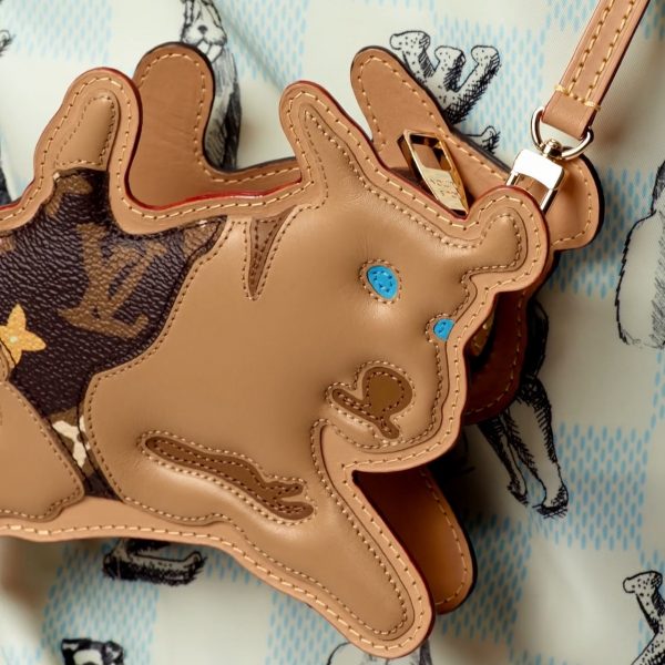 Louis Vuitton X Tyler M83342 Dog On Strap Chocolate