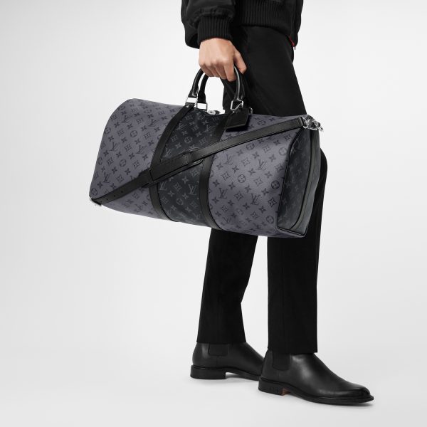 Louis Vuitton M45392 Keepall Bandoulière 50 Monogram Eclipse