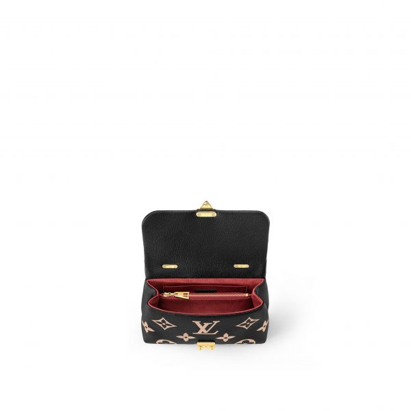 Louis Vuitton M45978 Madeleine BB Black / Beige