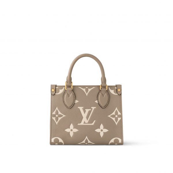 Louis Vuitton M47054 OnTheGo BB Dove Gray/Cream