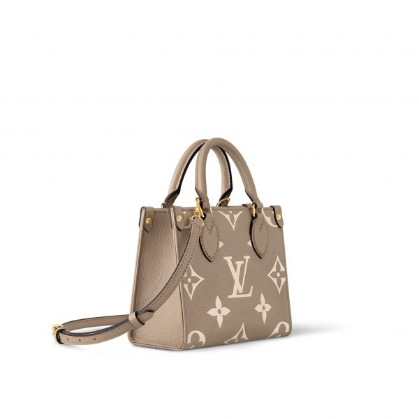 Louis Vuitton M47054 OnTheGo BB Dove Gray/Cream