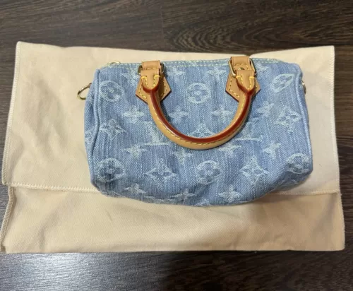 Louis Vuitton M11212 Nano Speedy Sky Blue photo review