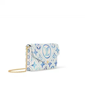 Louis Vuitton M11459 Félicie Pochette Lagoon Blue