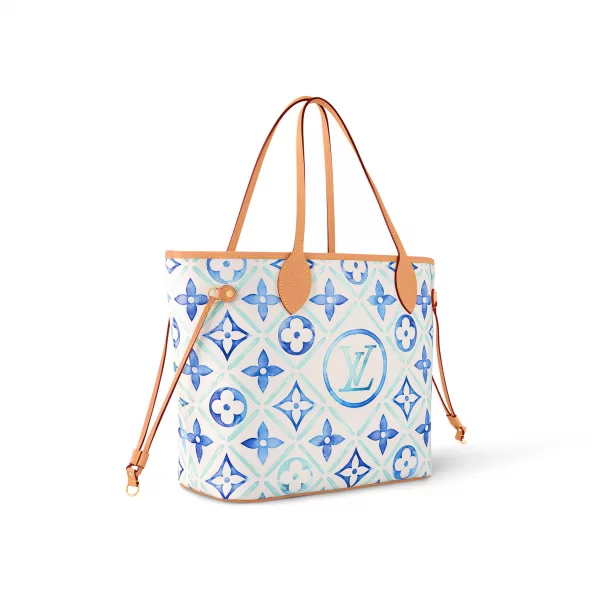 Louis Vuitton M11263 Neverfull MM Lagoon Blue