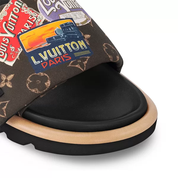 Louis Vuitton 1ACTDU Pool Pillow Comfort Mule Monogram