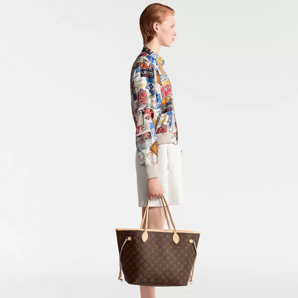 Louis Vuitton M46975 CUSTOMIZABLE Neverfull MM