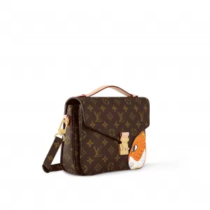 Louis Vuitton M47203 Pochette Métis Monogram Calfskin Patch