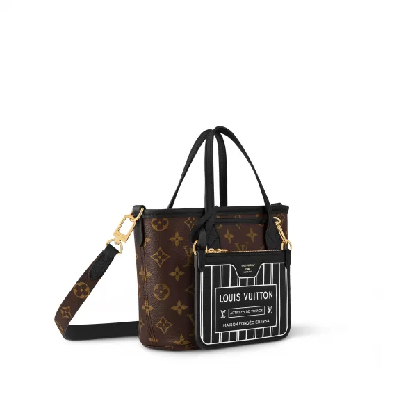 Louis Vuitton M12099 Neverfull Bandoulière Inside Out BB Black