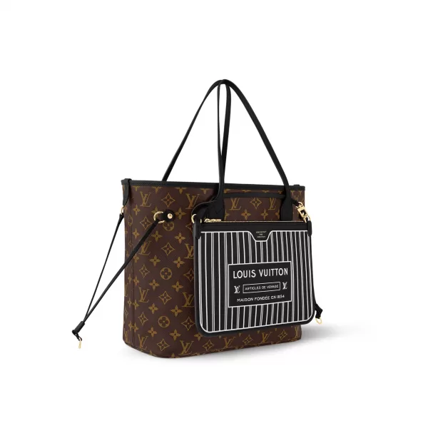 Louis Vuitton M11946 Neverfull Inside Out MM Black