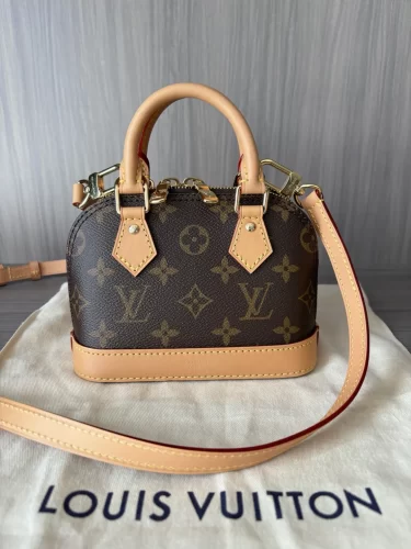 Louis Vuitton Monogram coated canvas M82717 Nano Alma photo review