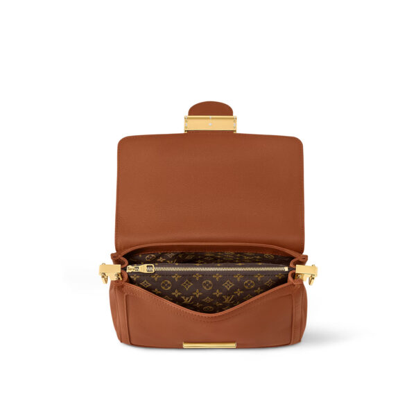 Louis Vuitton M11476 Dauphine Soft MM Cognac