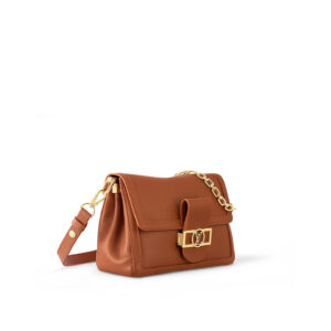 Louis Vuitton M11476 Dauphine Soft MM Cognac