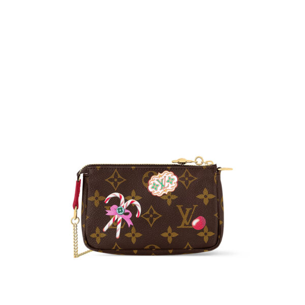 Louis Vuitton M12205 EARLY ACCESS Mini Pochette Accessoires Candy Red