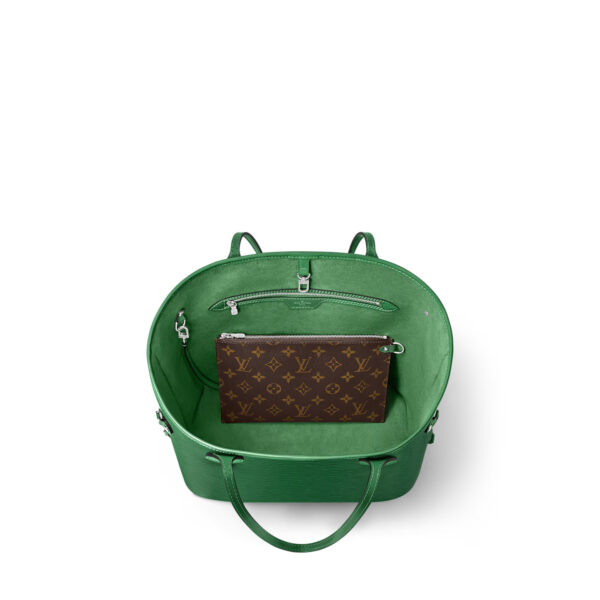 Louis Vuitton M12195 Neverfull MM Borneo Green