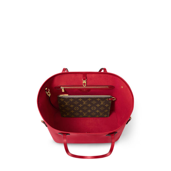 Louis Vuitton M12755 Neverfull MM Castillan Red