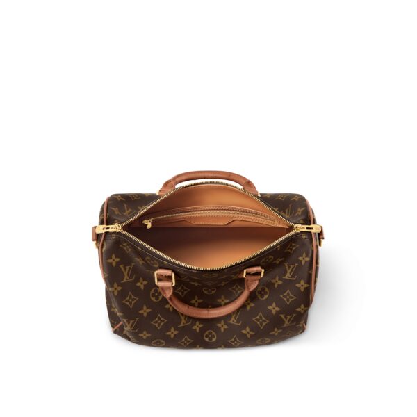 Louis Vuitton N87212 Speedy Soft 30 Boho Monogram Tan