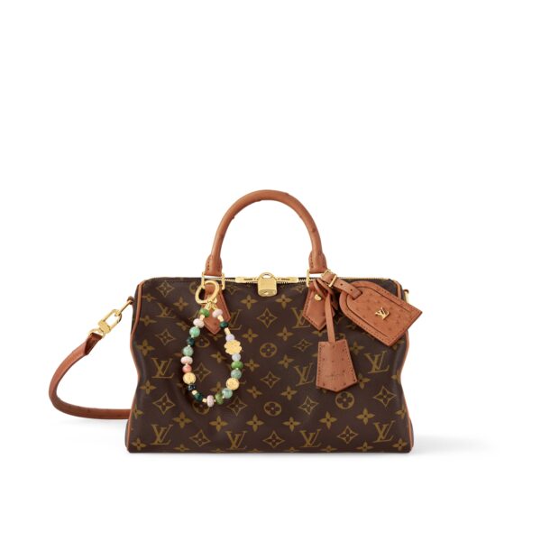 Louis Vuitton N87212 Speedy Soft 30 Boho Monogram Tan