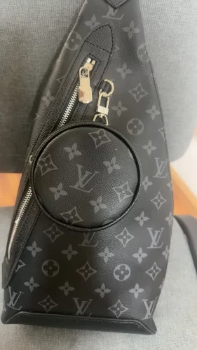 Louis Vuitton Monogram Eclipse M30936 Duo Slingbag photo review