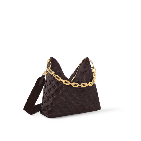 Louis Vuitton M12072 Coussin Hobo MM Chocolat