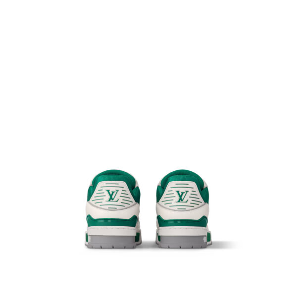 Louis Vuitton 1ADHRI LV Trainer Sneaker Borneo Green