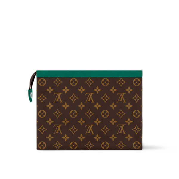 Louis Vuitton M12816 Pochette Voyage MM Borneo Green