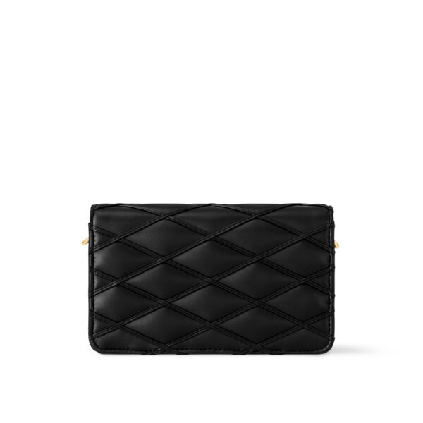 Louis Vuitton M13139 Wallet On Chain GO-14 Black